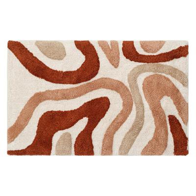 Остальные предметы Tkano Коврик для ванной flow терракотового цвета из коллекции ethnic арт. TK25-BM0001