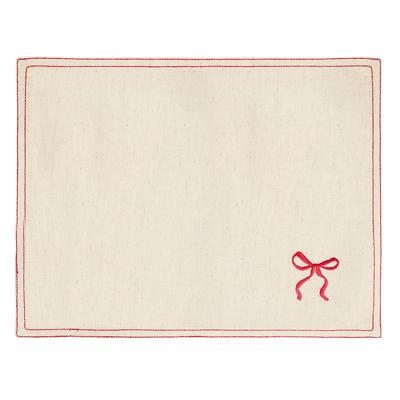 Остальные предметы Tkano Салфетка под приборы fancy bows бежевого цвета из коллекции essential, 35х45 см арт. TK25-PM0013