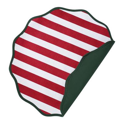 Остальные предметы Tkano Салфетка под приборы trendy christmas красного цвета из коллекции new year essential, D40 см арт. TK25-PM0014