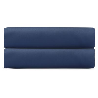 Остальные предметы Tkano Простыня на резинке из премиального сатина темно-синего цвета из коллекции essential, 180х200х30 см арт. TK24-FS0011
