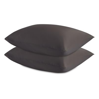 Остальные предметы Tkano Набор наволочек из премиального сатина темно-серого цвета из коллекции essential, 50х70 см арт. TK24-PC0032