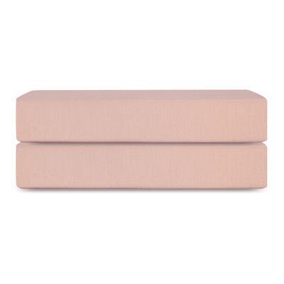 Остальные предметы Tkano Простыня на резинке из премиального сатина цвета пыльной розы из коллекции essential, 160х200х30 см арт. TK24-FS0047