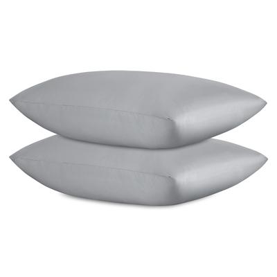 Остальные предметы Tkano Набор наволочек из премиального сатина светло-серого цвета из коллекции essential, 50х70 см арт. TK25-PC0007