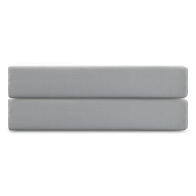Остальные предметы Tkano Простыня на резинке из премиального сатина светло-серого цвета из коллекции essential,  180х200х30 с арт. TK25-FS0011
