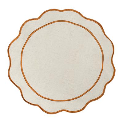 Остальные предметы Tkano Салфетка под приборы anemone из коллекции trendy ruffles, D38 см, карри арт. TK25-PM0005