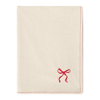 Остальные предметы Tkano Скатерть fancy bows бежевого цвета из коллекции essential, 180х240 см арт. TK25-TC0002