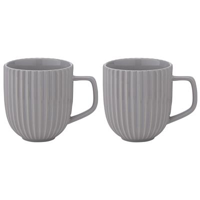 Остальные предметы Tkano Набор из двух кружек темно-серого цвета из коллекции edge, 400 мл арт. TK22-TW_CU0008