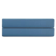 Остальные предметы Tkano Простыня на резинке из премиального сатина джинсово-синего цвета из коллекции essential,  160х200х30 арт. TK25-FS0004