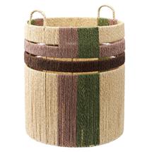 Остальные предметы Tkano Корзина плетеная bongo nature из коллекции ethnic, размер l арт. TK24-ST_BA0004