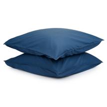 Остальные предметы Tkano Набор из двух наволочек темно-синего цвета из органического стираного хлопка из коллекции essential, 70х70 см арт. TK20-PCI0007