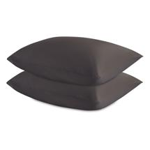 Остальные предметы Tkano Набор наволочек из премиального сатина темно-серого цвета из коллекции essential, 50х70 см арт. TK24-PC0032