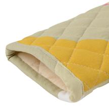 Остальные предметы Tkano Прихватка-варежка из хлопка горчичного цвета с авторским принтом из коллекции freak fruit, 33х17,5 см арт. TK20-OM0010