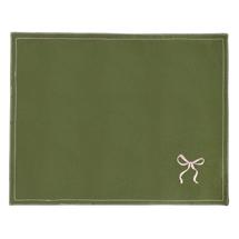 Остальные предметы Tkano Салфетка под приборы fancy bows оливкового цвета из коллекции essential, 35х45 см арт. TK25-PM0012