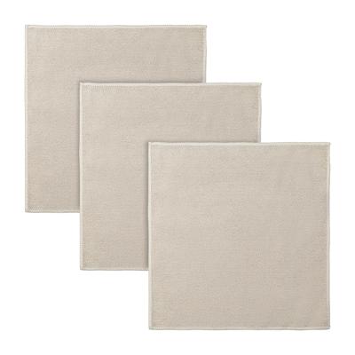 Остальные предметы ЯЯЯ Набор салфеток из микрофибры cozy clean, 30х30 см, бежевые, 3 шт. арт. SS0000117