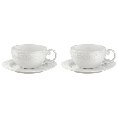 Остальные предметы ЯЯЯ Набор чайных пар tracery, 250 мл, 2 шт. арт. LJ_LL_CU250
