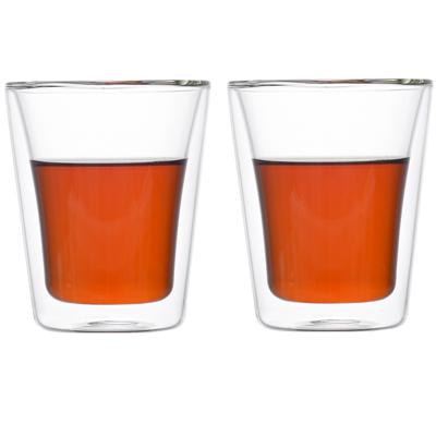 Остальные предметы ЯЯЯ Набор из двух стеклянных стаканов, 200 мл арт. KW-SS-CPST-GLS-200