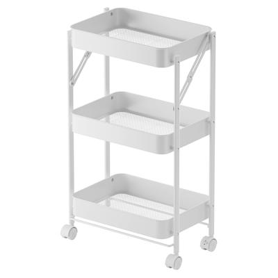 Остальные предметы ЯЯЯ Этажерка 3-х ярусная smart cart, белая арт. SS0000352