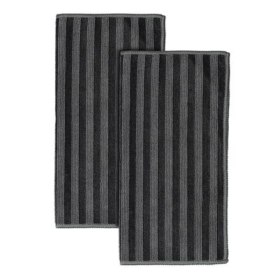 Остальные предметы ЯЯЯ Набор салфеток двухсторонних для сильных загрязнений cozy clean, 30х30 см, темно-серые, 2 шт. арт. SS0000119