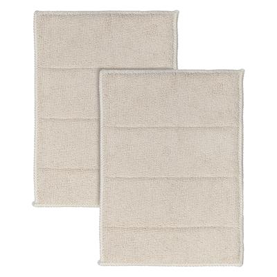 Остальные предметы ЯЯЯ Набор салфеток-губок двухсторонних из микрофибры cozy clean, бежевые, 2 шт. арт. SS0000120