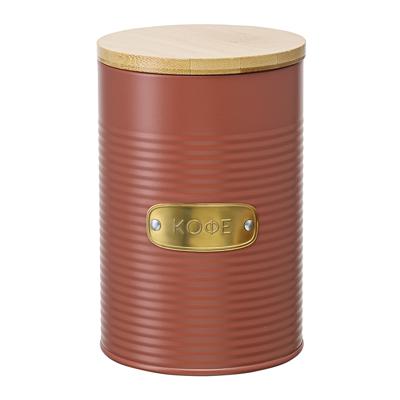 Остальные предметы ЯЯЯ Банка для хранения кофе irmel, 1,3 л, терракота арт. SS0000180