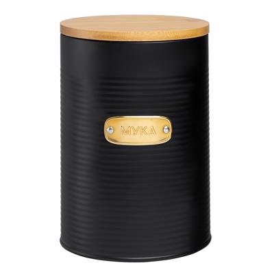 Остальные предметы ЯЯЯ Банка для хранения муки irmel, 2,5 л, графит арт. SS0000192