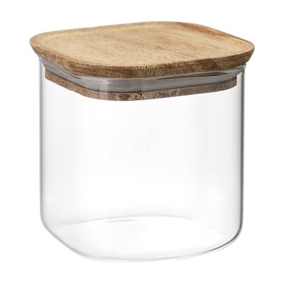 Остальные предметы ЯЯЯ Банка для хранения квадратная glass acacia, 800 мл арт. SS0000348