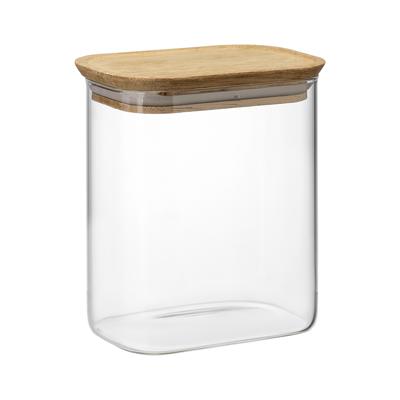 Остальные предметы ЯЯЯ Банка для хранения прямоугольная glass acacia, 950 мл арт. SS0000342