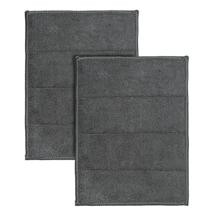 Остальные предметы ЯЯЯ Набор салфеток-губок двухсторонних из микрофибры cozy clean, темно-серые, 2 шт. арт. SS0000121