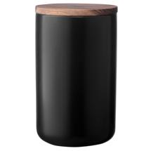 Остальные предметы ЯЯЯ Банка для хранения керамическая, 750 мл, черная арт. KK-CR750B