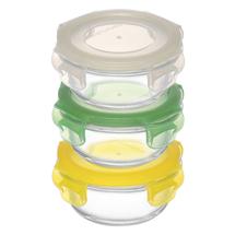 Остальные предметы ЯЯЯ Набор контейнеров для запекания и хранения круглые с крышками на защелках, 3 шт. арт. SS0000129