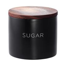 Остальные предметы ЯЯЯ Банка керамическая для хранения сахара, 400 мл, черная арт. SS0000270