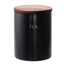 Остальные предметы ЯЯЯ Банка керамическая для хранения чая, 650 мл, черная арт. SS0000269