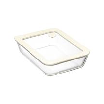 Остальные предметы ЯЯЯ Контейнер для запекания и хранения с вакуумным эффектом vacuum glass, 700 мл, молочный арт. SS0000286