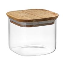 Остальные предметы ЯЯЯ Банка для хранения квадратная glass acacia, 600 мл арт. SS0000346