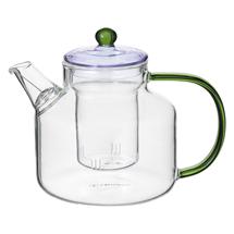 Остальные предметы ЯЯЯ Чайник заварочный orb, 1,2 л, фиолетовый/зеленый арт. LJ0000371