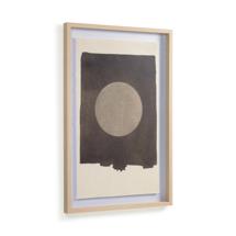Панель La Forma (ех Julia Grup) Картина Naira с черным кругом 60 х 90 см арт. 108038
