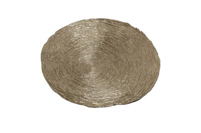 Панно Garda Decor 69-219028 Декор настенный металлич. "Дерево (Wood)" золото d32.5см арт. 69-219028