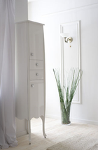 Пенал Аллигатор Мебель Пенал для ванной к Royal В(М) (цвет белый)