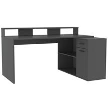 Стол письменный AksHome Стол компьютерный СК-14 (Skill-3), 160*76*91,7, антрацит арт. ZN-381537