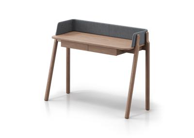 Стол письменный Ellipsefurniture Консоль Basic 120*45 см (натуральный дуб, серый твид) арт. BS01581500503