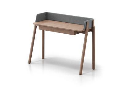 Стол письменный Ellipsefurniture Консоль Basic 120*45 см (натуральный дуб, светло-серый твид) арт. BS01581509903