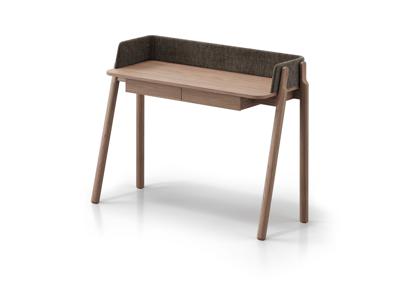 Стол письменный Ellipsefurniture Консоль Basic 120*45 см (натуральный дуб, коричневый рогожка) арт. BS01581500305