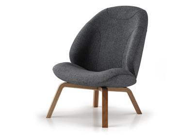 Стол письменный Ellipsefurniture Кресло Ellipse E8.1 (серый, рогожка) арт. EB01605500505