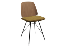 Стол письменный Ellipsefurniture Стул E9.6 (дуб / янтарныи? FiberGuard) арт. EL01011513807