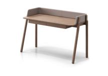 Стол письменный Ellipsefurniture Стол письменный Basic 140*60 см (натуральный дуб, бежевый экокожа) арт. BS01341503802