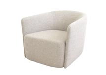 Стол письменный Ellipsefurniture Кресло Ellipse E6.1 (молочный, рогожка) арт. EL01025500205