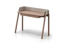 Стол письменный Ellipsefurniture Консоль Basic 120*45 см (натуральный дуб, молочный рогожка) арт. BS01581500205