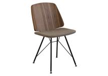 Стол письменный Ellipsefurniture Стул E9.6 (орех / коричневый, рогожка) арт. KP010209020101