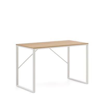 Стол письменный La Forma (ех Julia Grup) Письменный стол Lisbet 120x60 металл белый арт. 023547