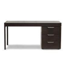 Стол письменный MOD INTERIORS Письменный стол RONDA арт. MDI.WD.RD.125, арт. CPM6356-V36W1 desk (wooden top)